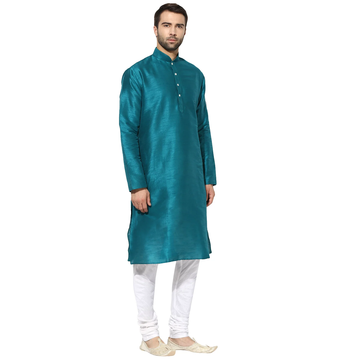 Men Blue Kurta - Image 2
