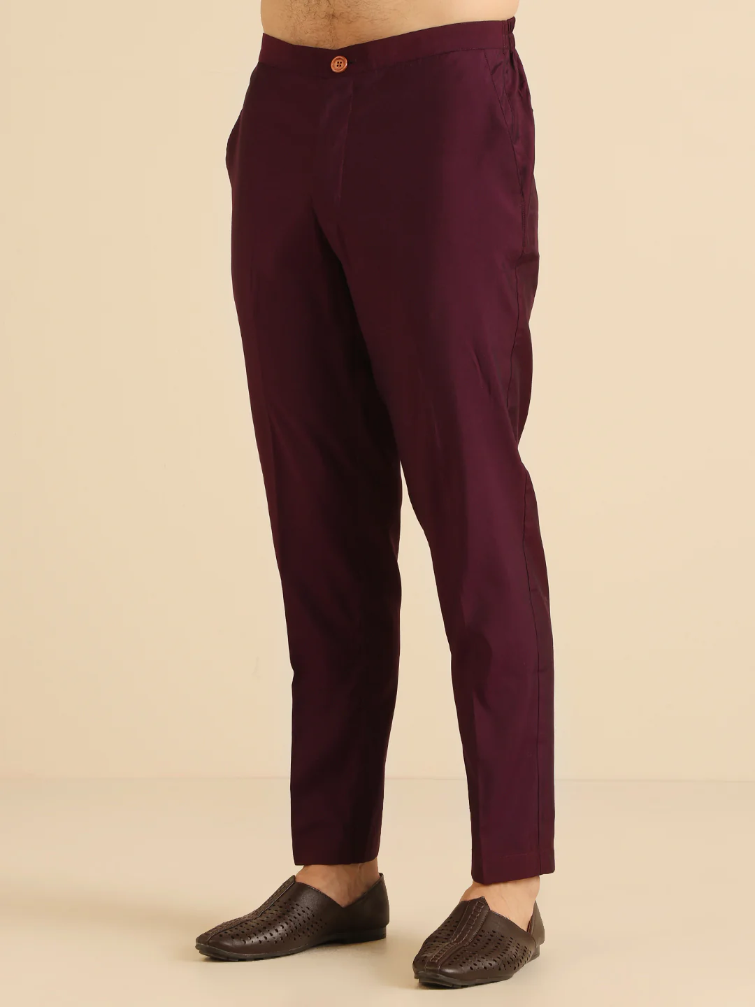 Men Wine Trouser - Image 3