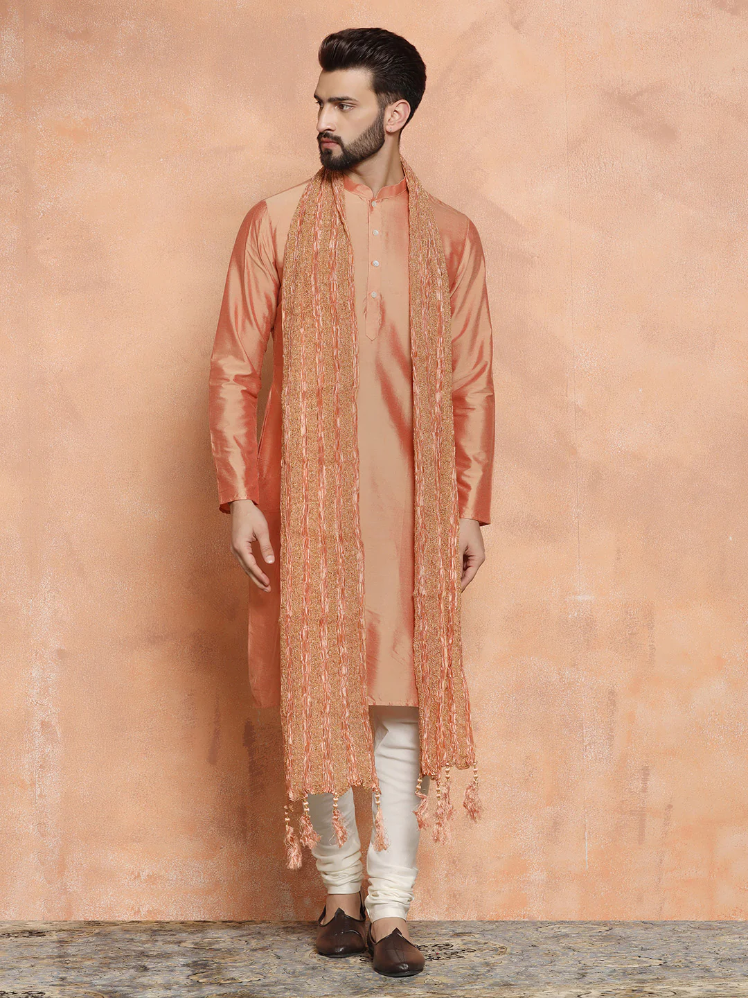 Men's Coral Dupatta