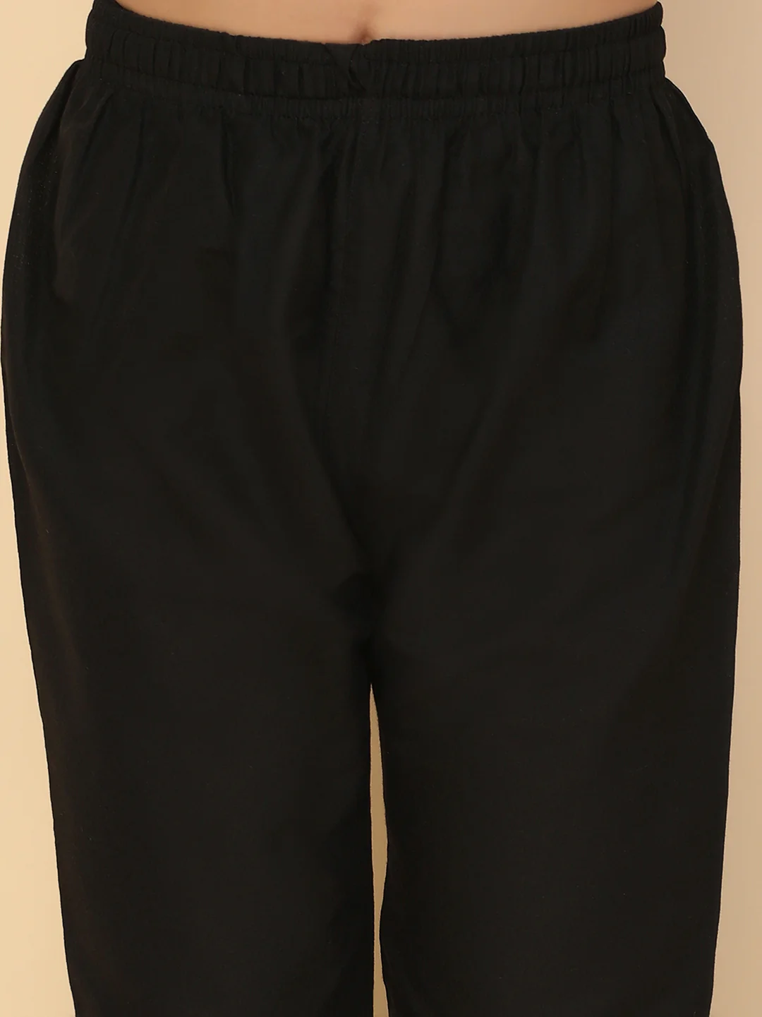 Boys Black Kurta Jacket Pyjama Sets - Image 7