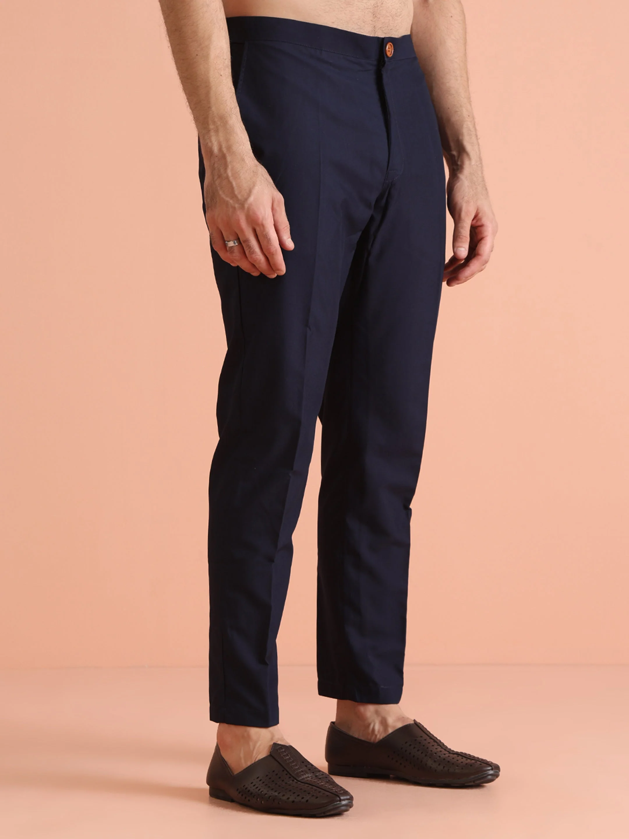 Multi Cotton Printed Kurta Trouser Set - Image 7