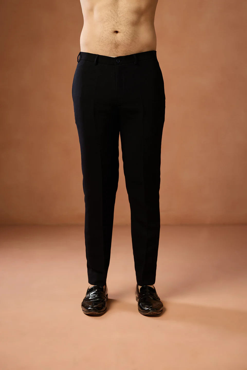 Navy Blue Slim Fit Trouser